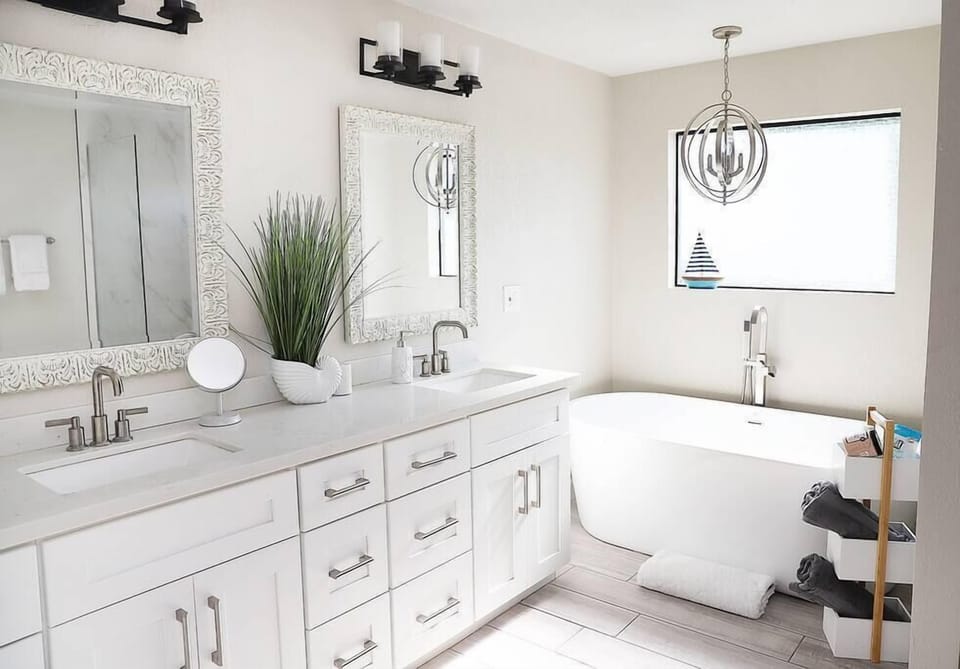 Master bathroom