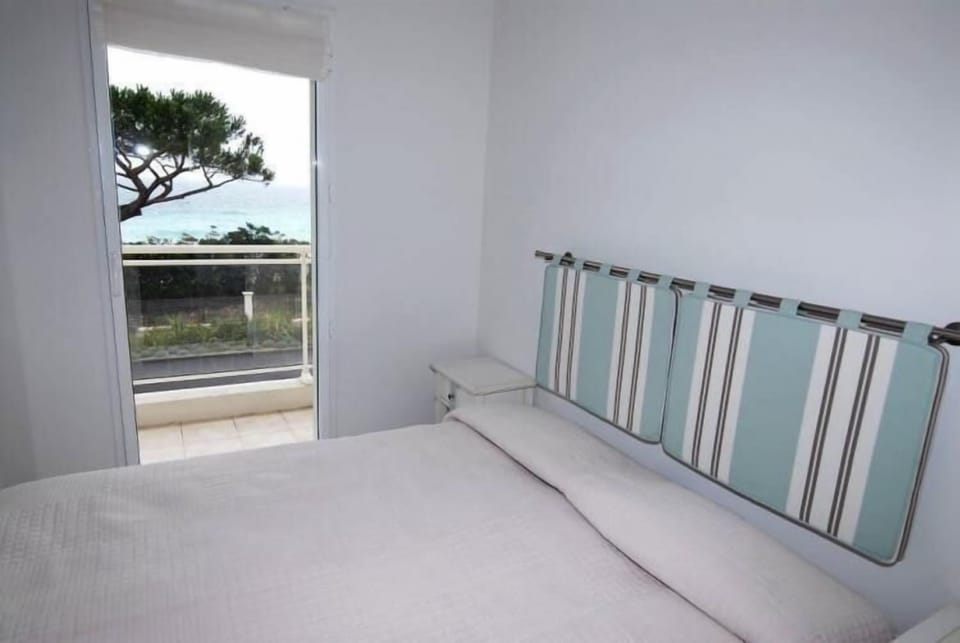 The first of the two luxurious bedrooms