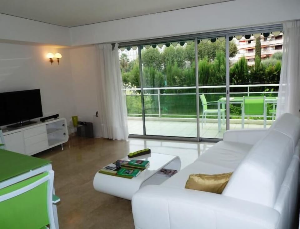 The living room towards the large terrace