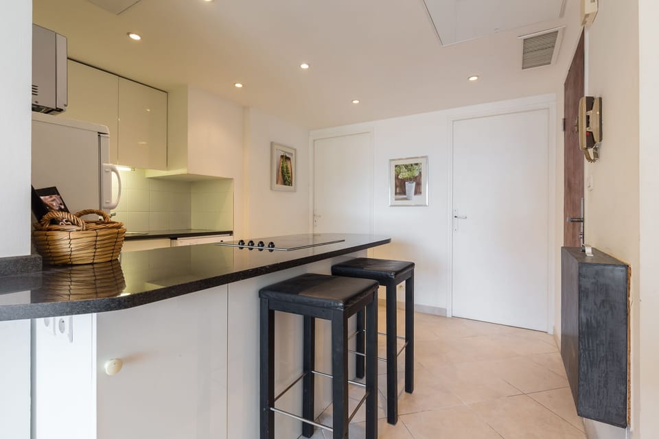 Open plan kitchen