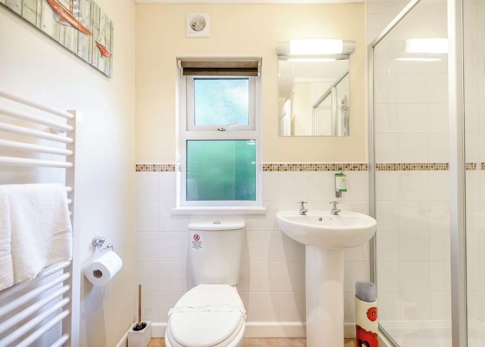 Bathroom, Toilet, Shower, House
