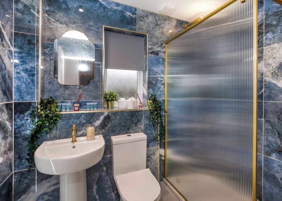 Bathroom, Shower, House