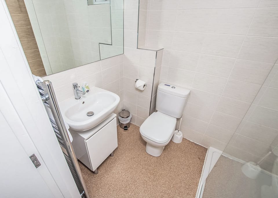 Bathroom, Toilet, Shower, House
