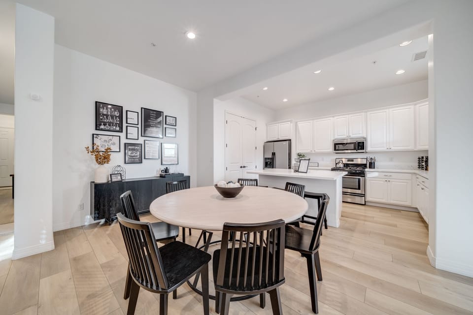 Make meals and memories in this beautiful open space.