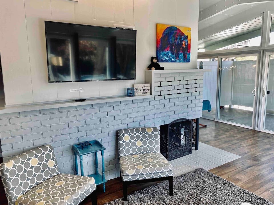 Living room with Smart TV