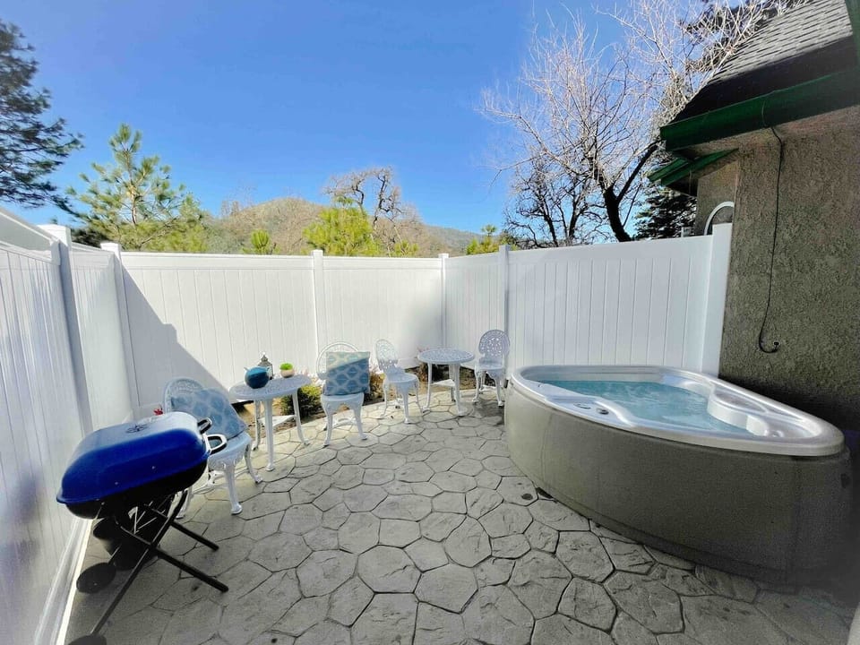 Patio with BBQ