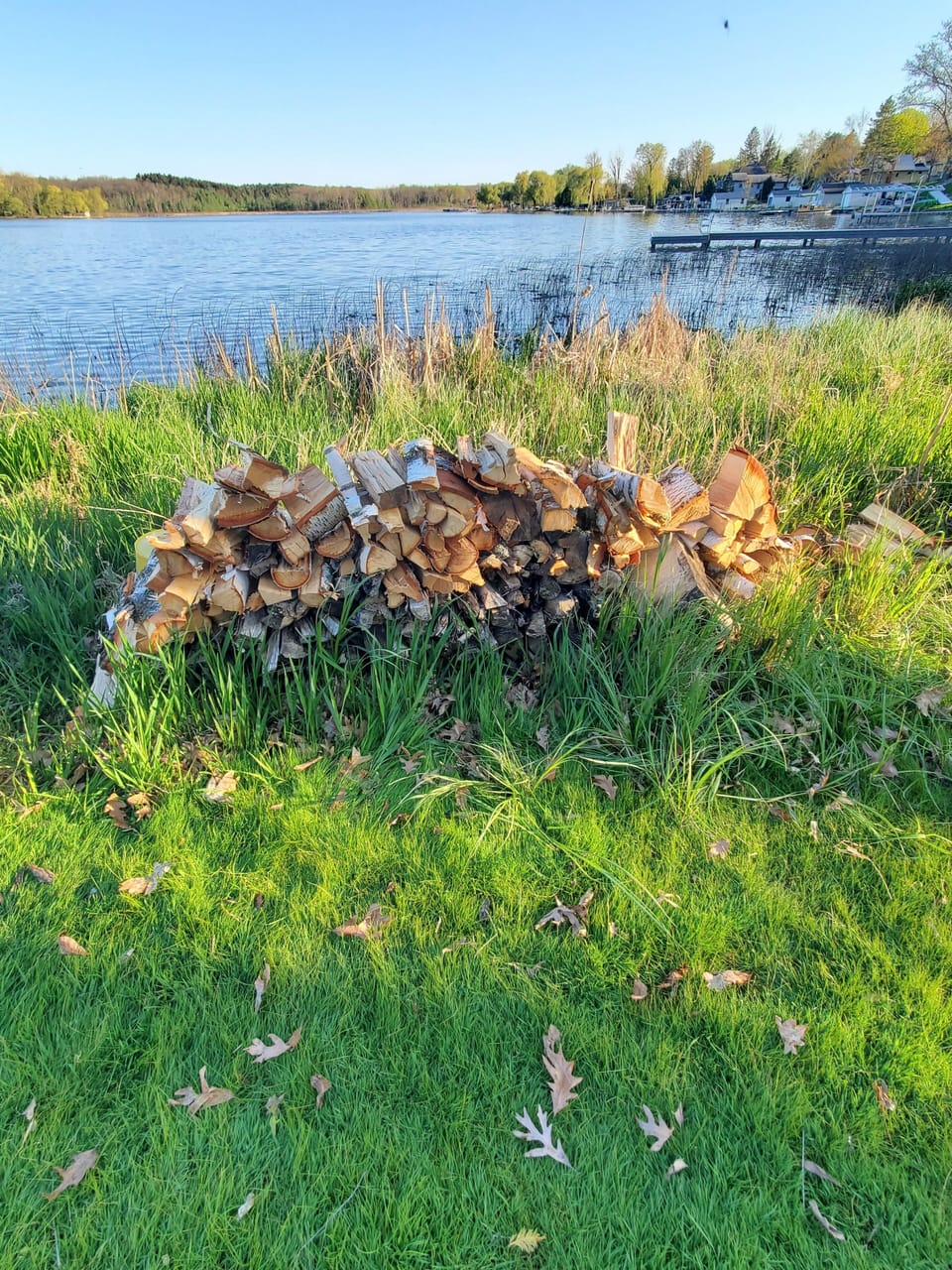 Free firewood provided, no need to buy it
