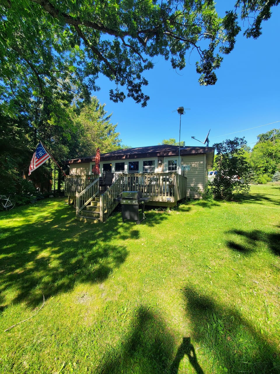 The house and deck