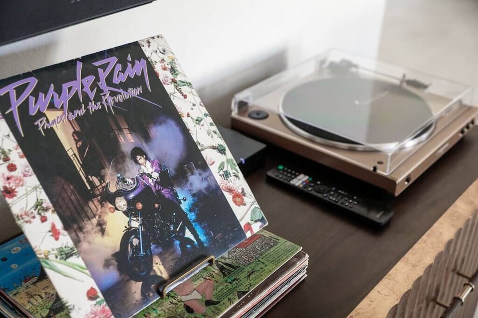 Record player + Records