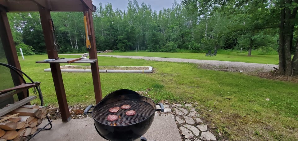 Grill your favorites amidst outdoor beauty!