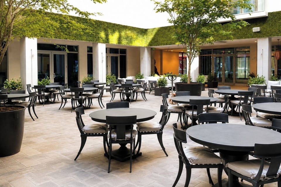 Outdoor dining