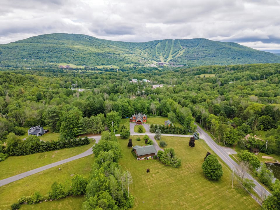 Aerial view of Property and Windham Mountain