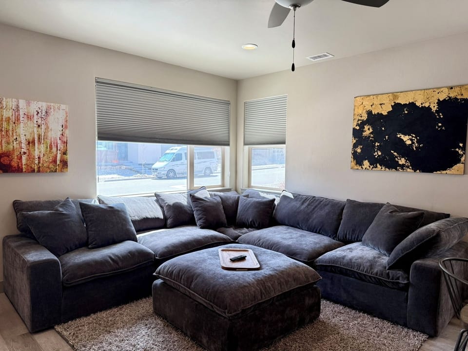 Huge comfy couch in Living Room