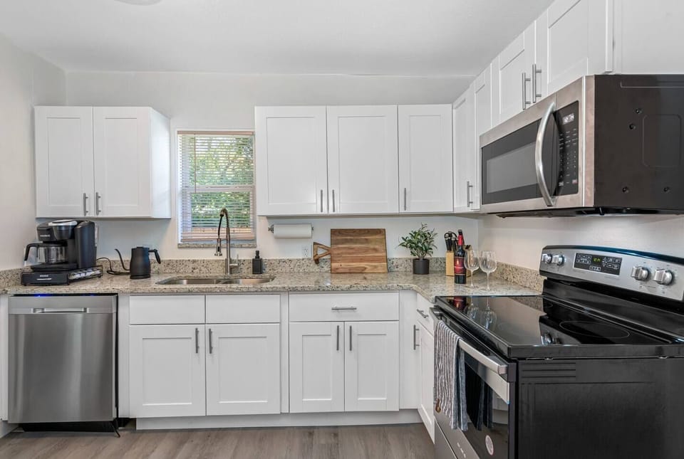 Cook great meals for the family in our fully equipped kitchen to share with family
