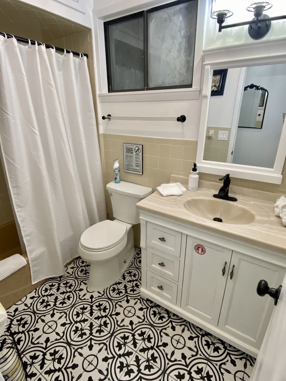 Full Bathroom with shower and tub ( second floor ) access to everyone 