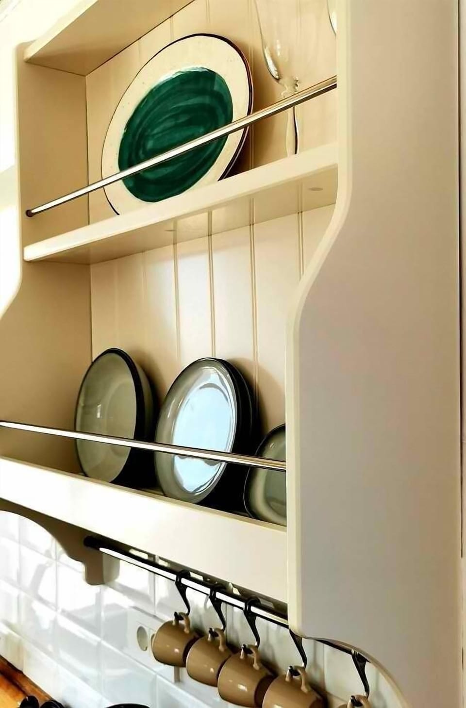 Family Apartment, 1 Queen Bed with Sofa bed, Balcony, Sea View (Room 2) | Private kitchen | Espresso maker, mini-fridge, electric kettle