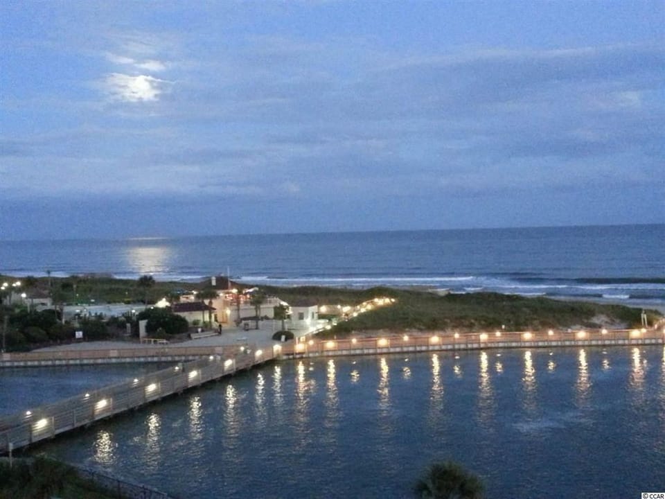 View from the Balcony at Night