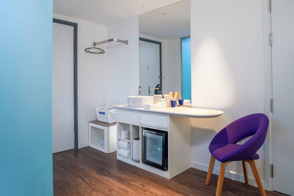 In-room safe, desk, laptop workspace, blackout drapes