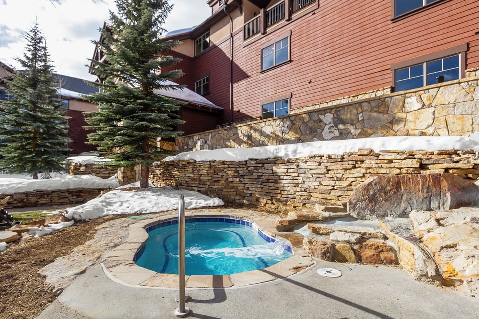 one of several hot tubs