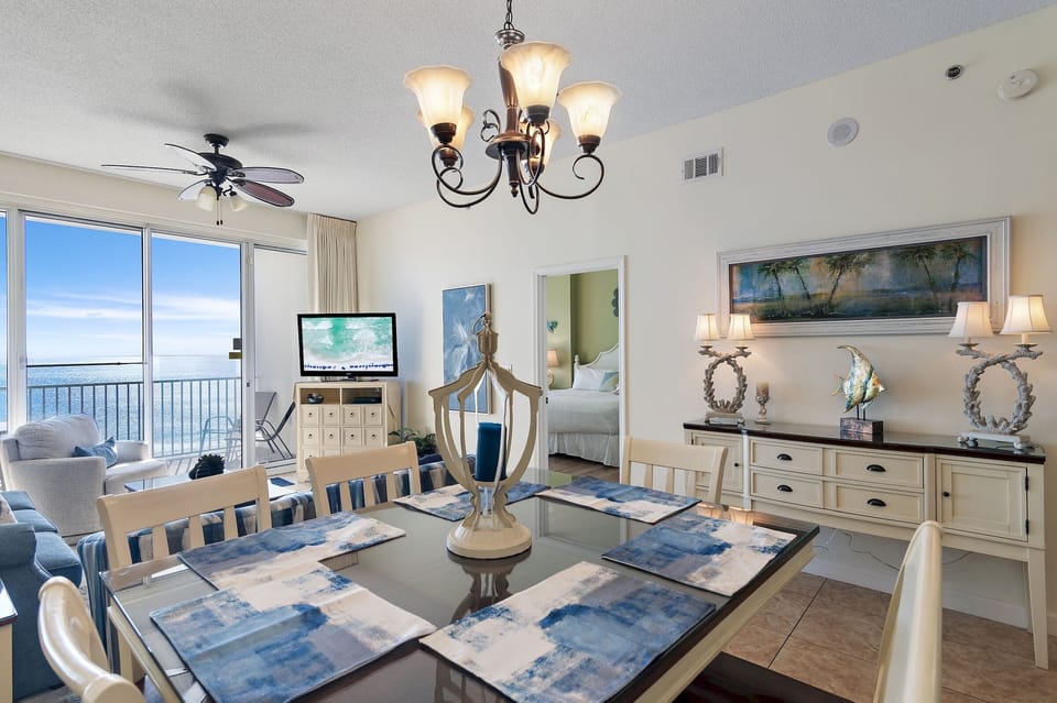 Dining to living room