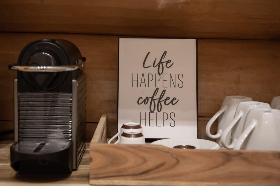 Station café avec Nespresso classique