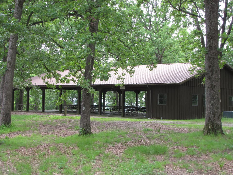 TLC-Tiny Cabin with loft located in park like setting. Cabin in Shell Knob