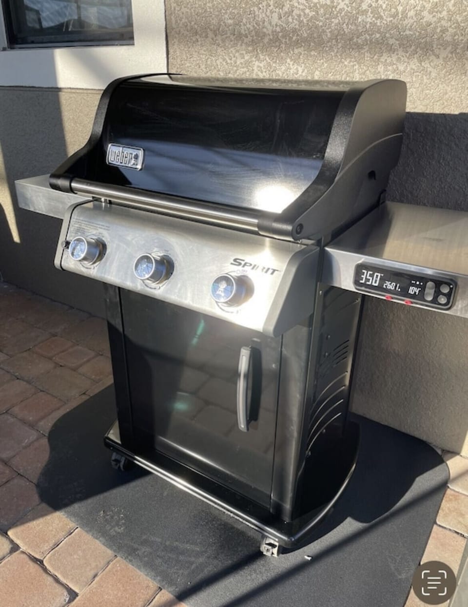 A BBQ & 1st tank of propane is included