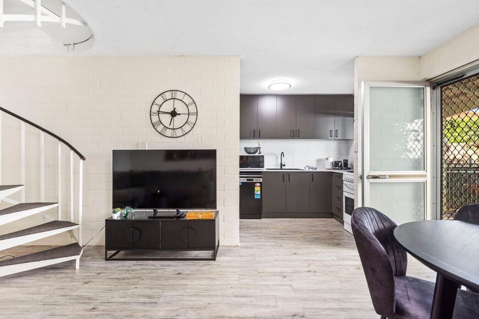 View towards the kitchen from living area
