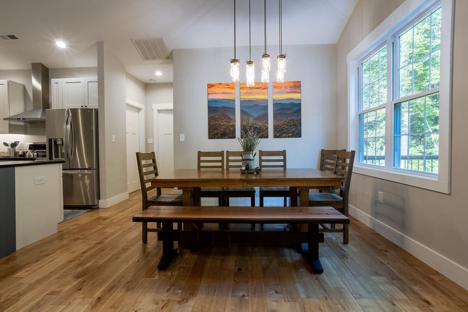 Dining Table with seating for 8