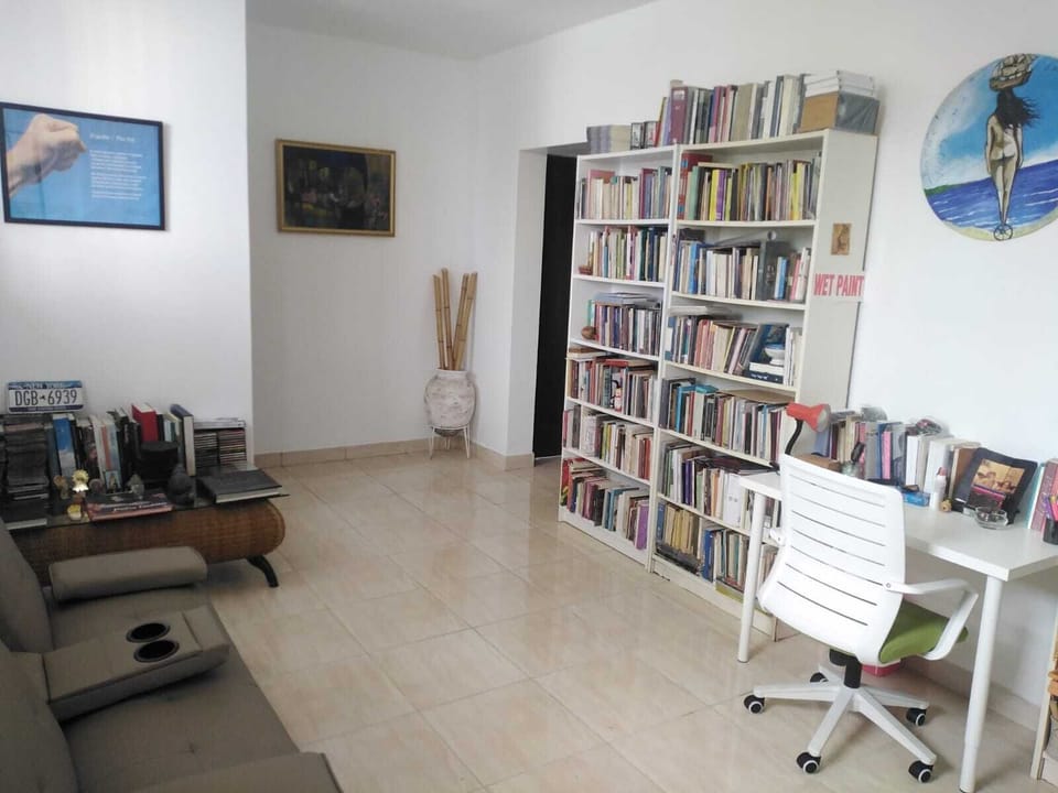Library and office area