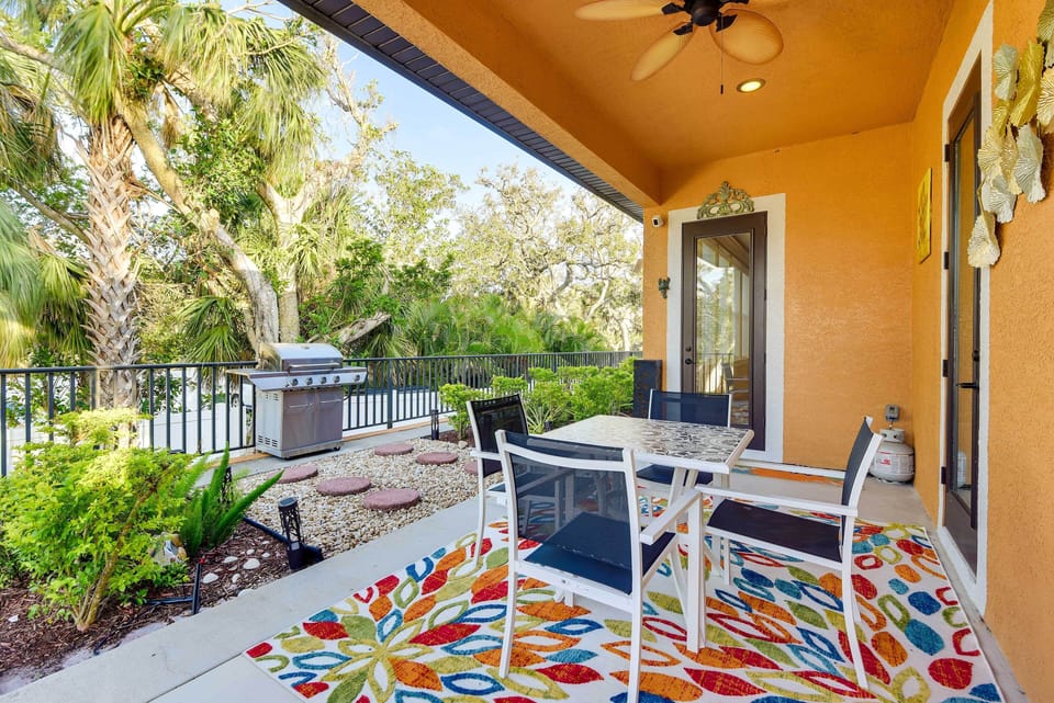 Covered Patio | Water View | Gas Grill