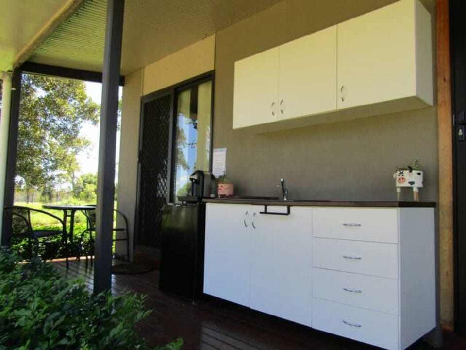 The kitchenette