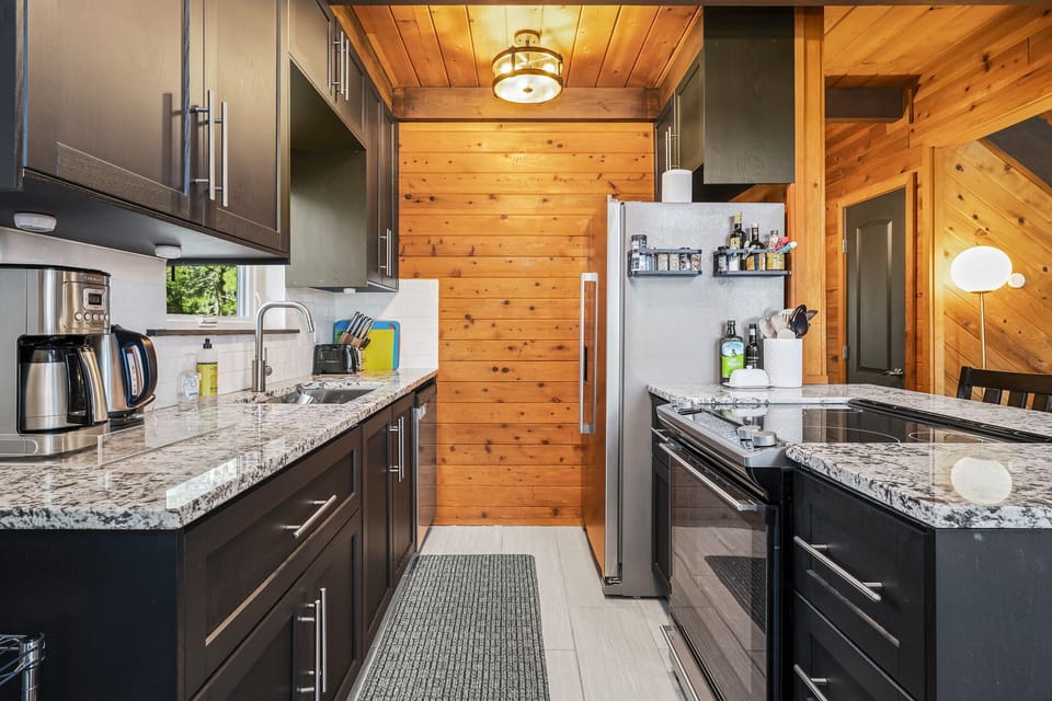 Alternate view of the kitchen