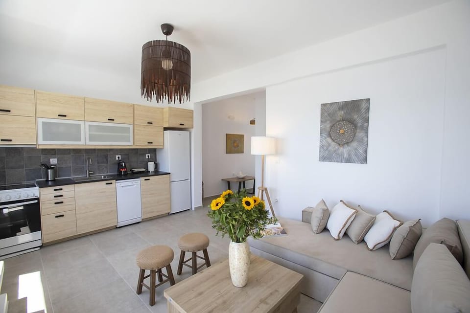 Brown LUXURY HOUSE SEA FRONT | Living area | 32-inch LCD TV with satellite channels, TV, DVD player