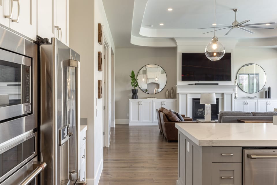 Kitchen View - The view from the kitchen