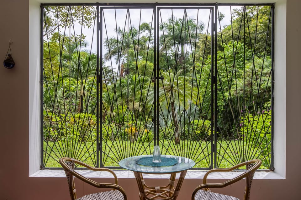Enclosed Patio and jungle view