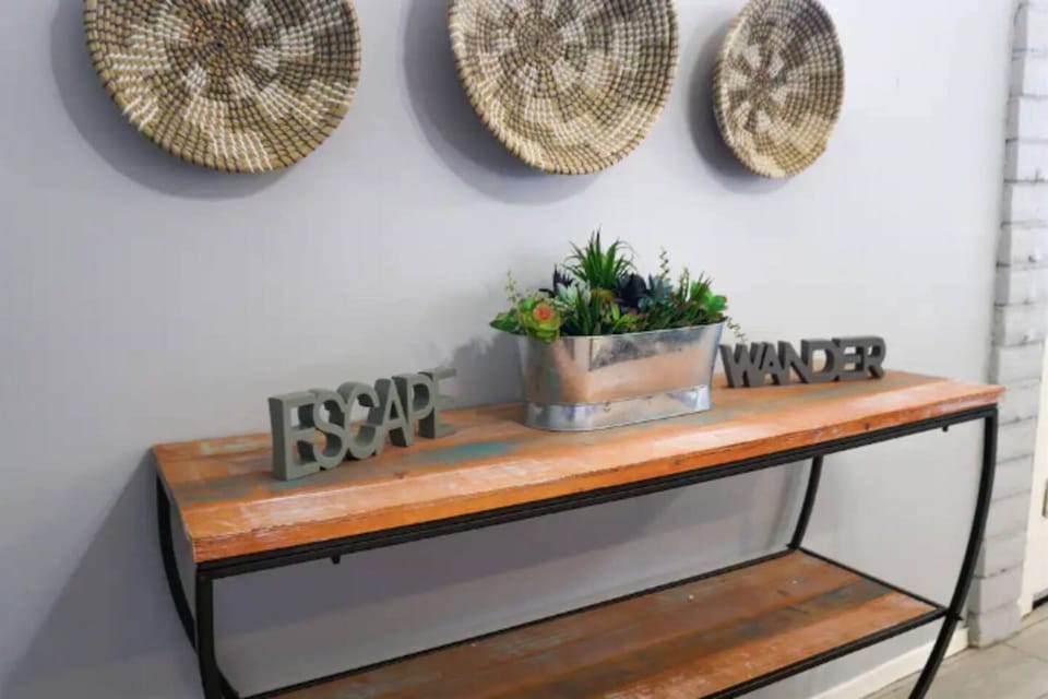 Charming accents to make you feel at home.