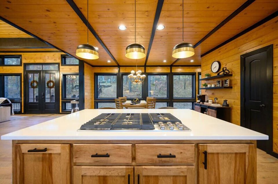 Rustic Treehouse Cabin - Interior Kitchen (3)