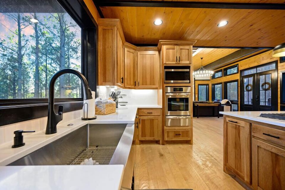Rustic Treehouse Cabin - Interior Kitchen (2)