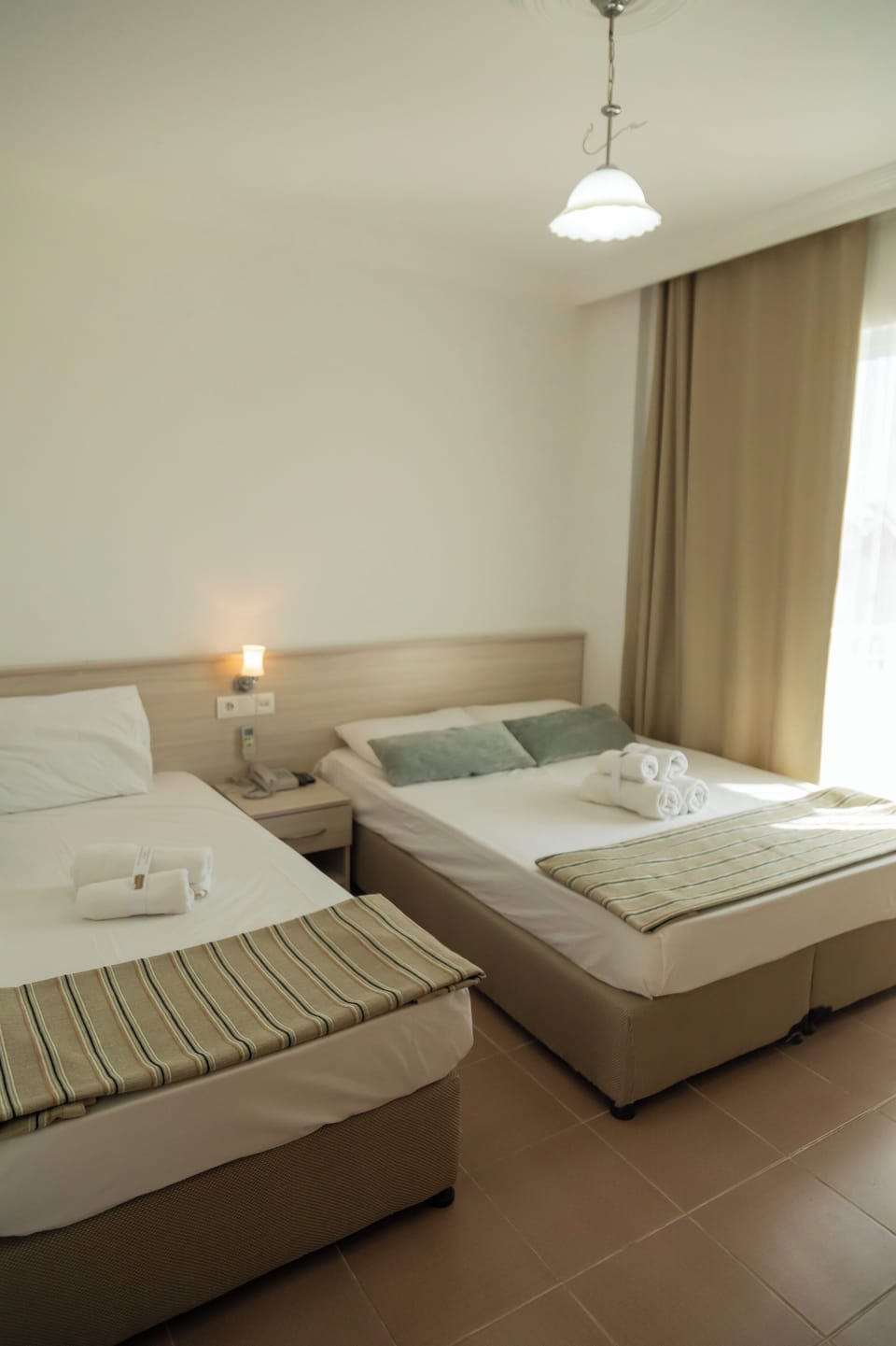 Deluxe Triple Room with Mountain and Sea View | 1 bedroom, premium bedding, free WiFi, bed sheets