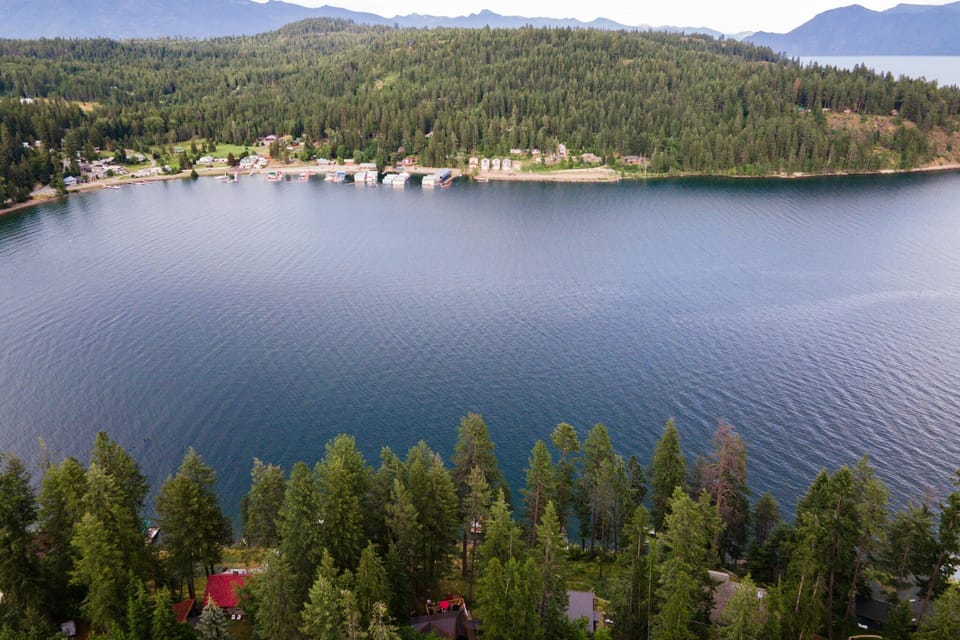 Garfield Bay is located to the left