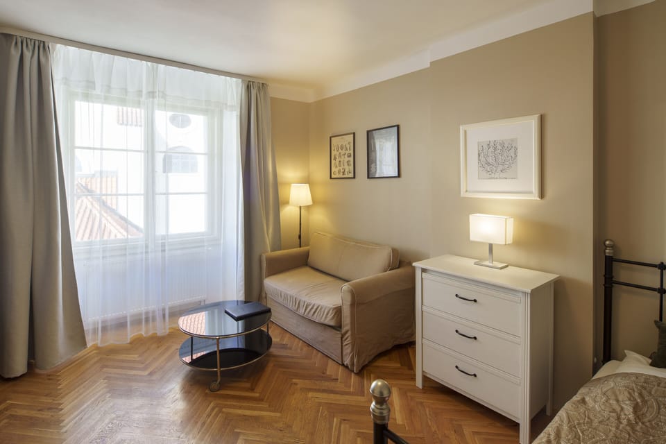 Living bedroom III. with double bed 180x200 cm, double sofa bed