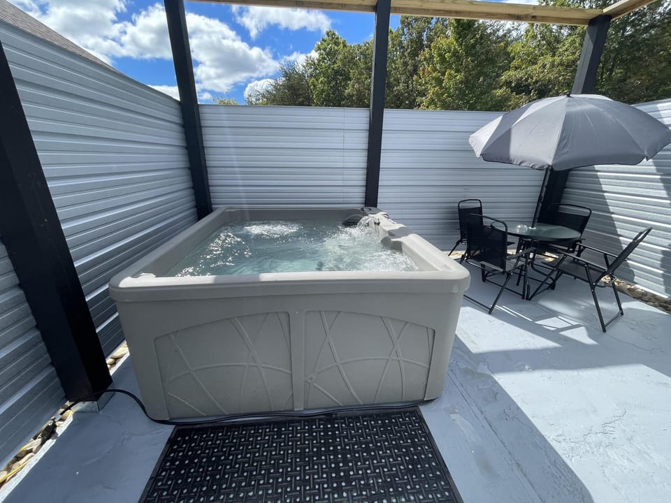 Cabana with Hot Tub, Grill, and Table!