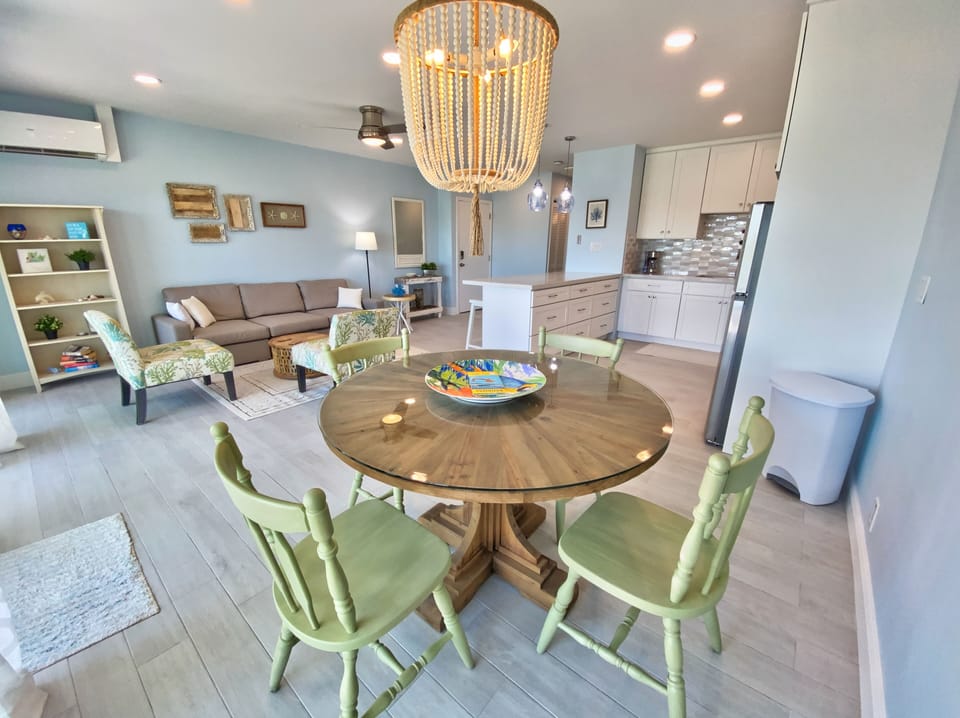 open concept dining