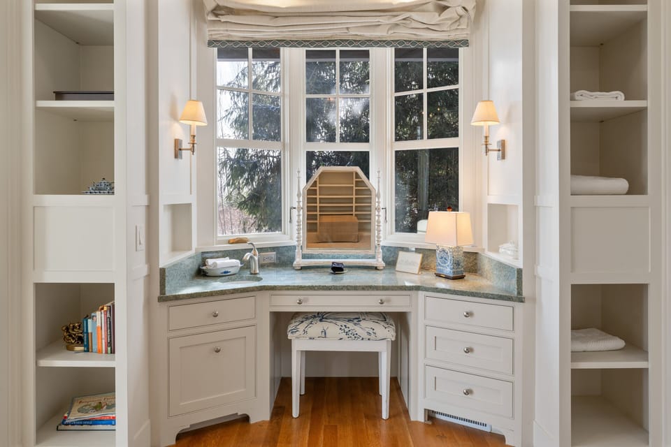 Vanity in the Master Bathroom