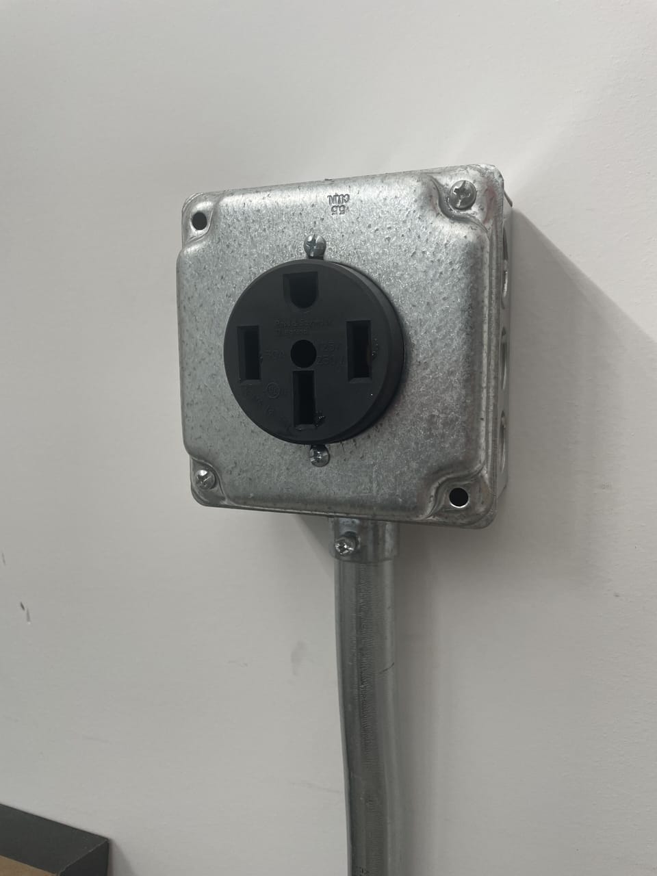 Electric Vehicle (level 2) charger in garage (cable and converter available)