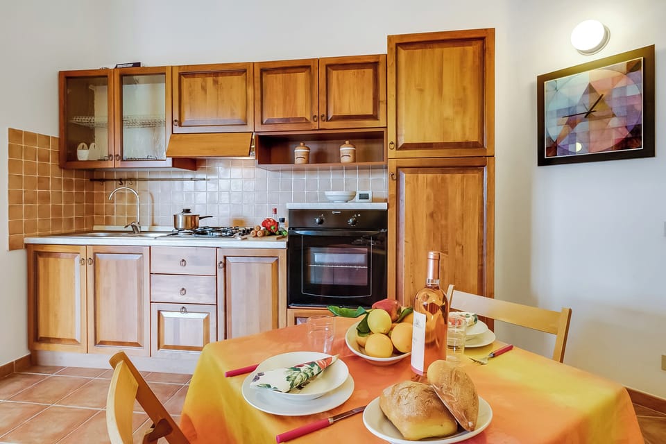Kitchen and dining area