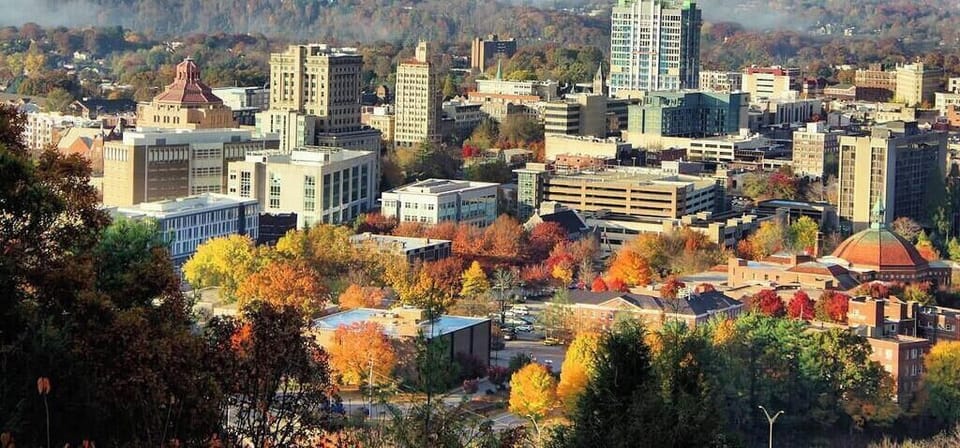 8.5 miles to downtown Asheville