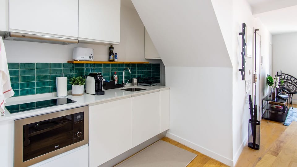 A Delta coffee machine is also available in the kitchen!
