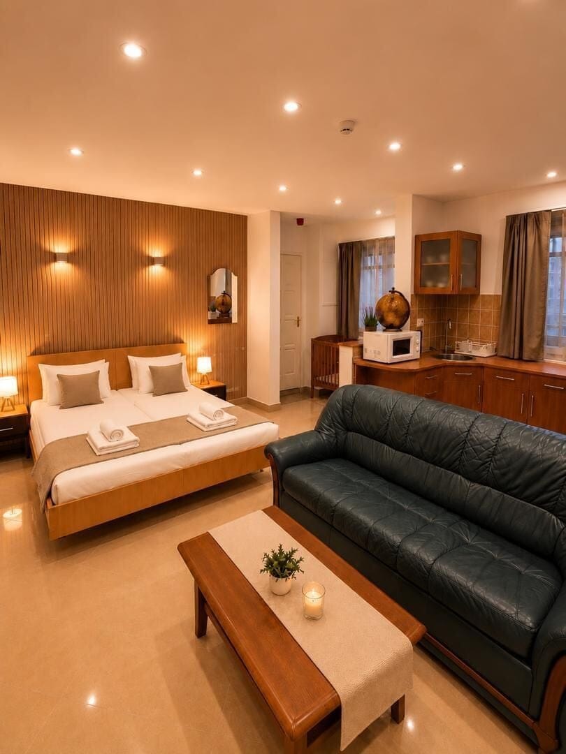 Apartment | Soundproofing, free cribs/infant beds, free WiFi